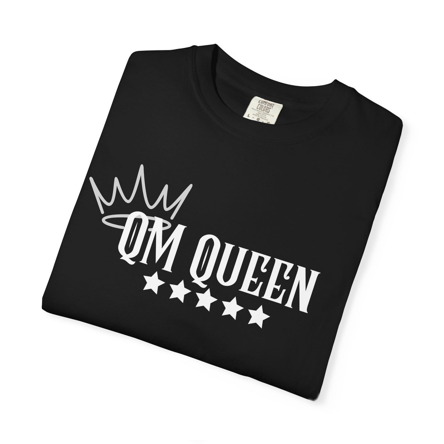 QM Queen T-Shirt for MDS Coordinators - Garment-Dyed Unisex Tee