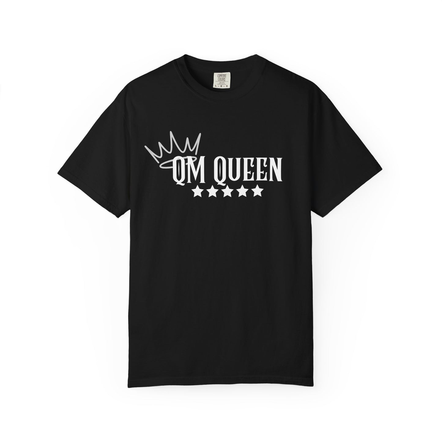 QM Queen T-Shirt for MDS Coordinators - Garment-Dyed Unisex Tee